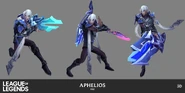 EDG Aphelios Model 11 (by Riot Contracted Artists Zebin Peng and Hui Chen)