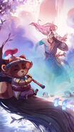 Spirit Blossom Teemo and Yasuo Promo (by Riot Contracted Artist Julia Shi)