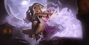 Giddy Sparkleologist "Legends of Runeterra" Illustration (by Riot Contracted Artists Dao Trong Le)