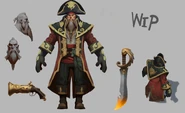 Captain Gangplank Model 2 (by Riot Artists Daniel 'Danky' Kim and Brian King)