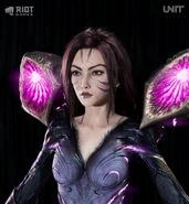 Kai'Sa "The Call" Model 12 (by Riot Contracted Artists Unit Image)
