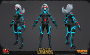 PAX Sivir Update Model 1 (by Riot Artists Michael Tarwater, Neer and Brian Jones)