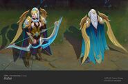 Championship Ashe Concept 1 (by Riot Artist Yanmo Zhang)