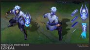 Porcelain Protector Ezreal Concept 3 (by Riot Artist Steve Zheng)