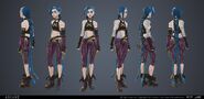 Jinx "Arcane" Model 1 (by Riot Contracted Artists Fortiche Productions)