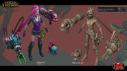 Zombie Slayer Jinx Model 1 (by Riot Artist Duy Khanh Nguyen)