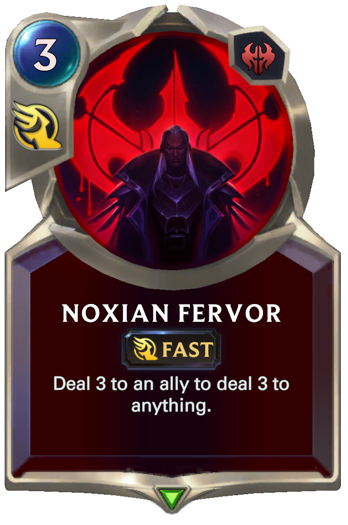 Noxian Fervor (Legends of Runeterra), League of Legends Wiki