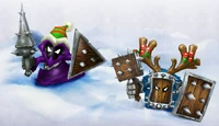 s as they appear in the Snowdown Showdown each year.
