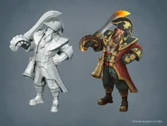 Captain Gangplank Model 1 (by Riot Artists DragonFly Studio)