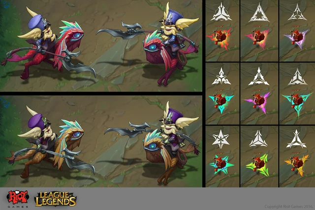 Concepto de Kled 19 (por la artista de Riot, Anna 'Newmilky' Nikonova)