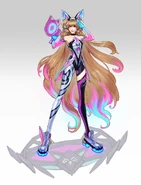 Seraphine BattleDove Concept 02.jpg (132 КБ) Battle Dove Seraphine Concept 2 (by Riot Artist Vlad 'Darkrown' Bacescu)