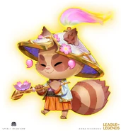 Koncept Teemo Duchowego Rozkwitu "Duchowe Więzi" 3 (autor: Anna 'Newmilky' Nikonova)