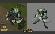 Odyssey Shimmerstryker Concept (by Riot Artist Servando Lupini)