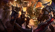 Sea Hunter Aatrox, Rogue Admiral Garen, Ironside Malphite and Corsair Quinn