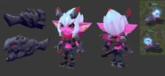Little Demon Tristana Model 6 (by Riot Artist Trevor Carr)