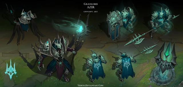 Концепт Азира, Повелитель мертвых