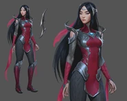 Irelia "Awaken" Concept 1 (by Riot Artist Jason Chan)