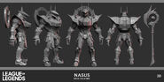 Armored Titan Nasus Model 5 (by Riot Contracted Artist Zebin Peng)