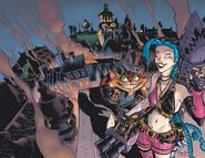 Ziggs and Jinx Paint the Town cover 02.jpg (4.63 MB) Ziggs and Jinx "Paint the Town" Cover 2 (by Riot Contracted Artists Fábio Moon and Dave Stewart)