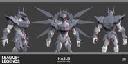 Armored Titan Nasus Model 6 (by Riot Contracted Artist Zebin Peng)