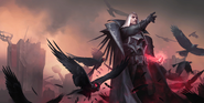 Swain "Legends of Runeterra" Illustration 1 (by Riot Contracted Artists Sixmorevodka Studio)