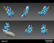 Светорог Teamfight Tactics Модель 2 (by Riot Artist Tommy Gunardi Teguh)