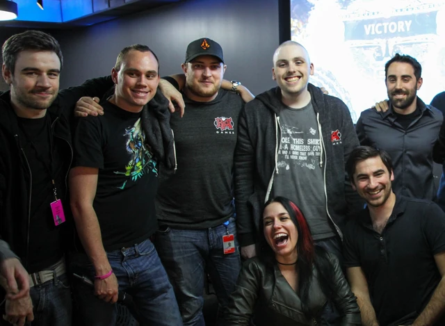 Riot Staff & Joe (Make a Wish Foundation)