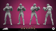 Vi "Arcane" Model 7 (by Riot Contracted Artists Fortiche Productions)