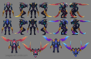 Odyssey Kha'Zix Model 1 (by Riot Contracted Artist Zhennan Xuan)