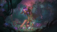 Lillia "The Garden of Dreaming" Illustration (by Riot Contracted Artists Grafit Studio)