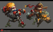 Mechs vs. Minions Concept 2 (by Riot Artist Danny Beck)