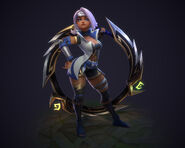 Shockblade Qiyana Model 2 (by Riot Contracted Artist Martin Ke)