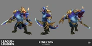 Dawnbringer Renekton Model 1 (by Riot Contracted Artist Kudos Productions)