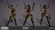 Samira Model 6 (by Riot Artist Jason '00Y00' Namgung)