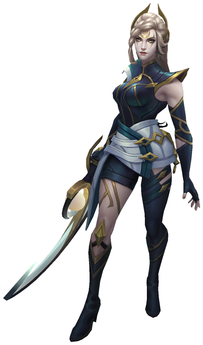 diana league of legends model