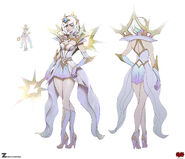 Elementalist Lux Concept 1 (by Riot Artist Paul 'Zeronis' Kwon)