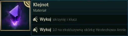 Wybór losu Klejnotu