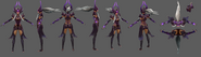 Syndra Model 4 (by Riot Artists Sam 'cgsammu' Yang and Josh 'GrumpyMonkey' Singh)