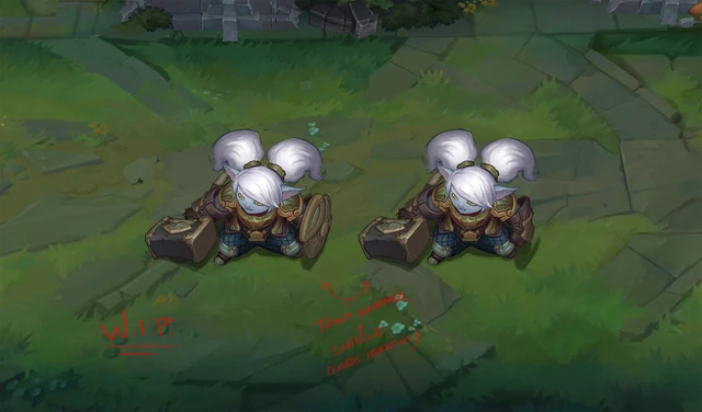 Concepto de la actualización de Poppy 3 (por el artista de Riot, Michael 'IronStylus' Maurino)