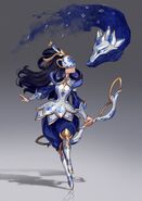 Porcelain Kindred Concept 1 (by Riot Artist Oscar Vega)