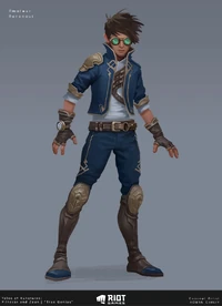 Piltover "Wahres Genie" Konzept 3 (vom beauftragten Riot-Künstler Roman Chaliy)