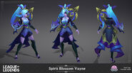 Spirit Blossom Vayne Model 2 (by Riot Artist Kylie Jayne Gage)