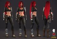 Katarina "A Twist of Fate" Model 2 (by Riot Artist Nicolas Collings)