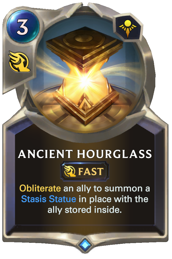 ancient hourglass