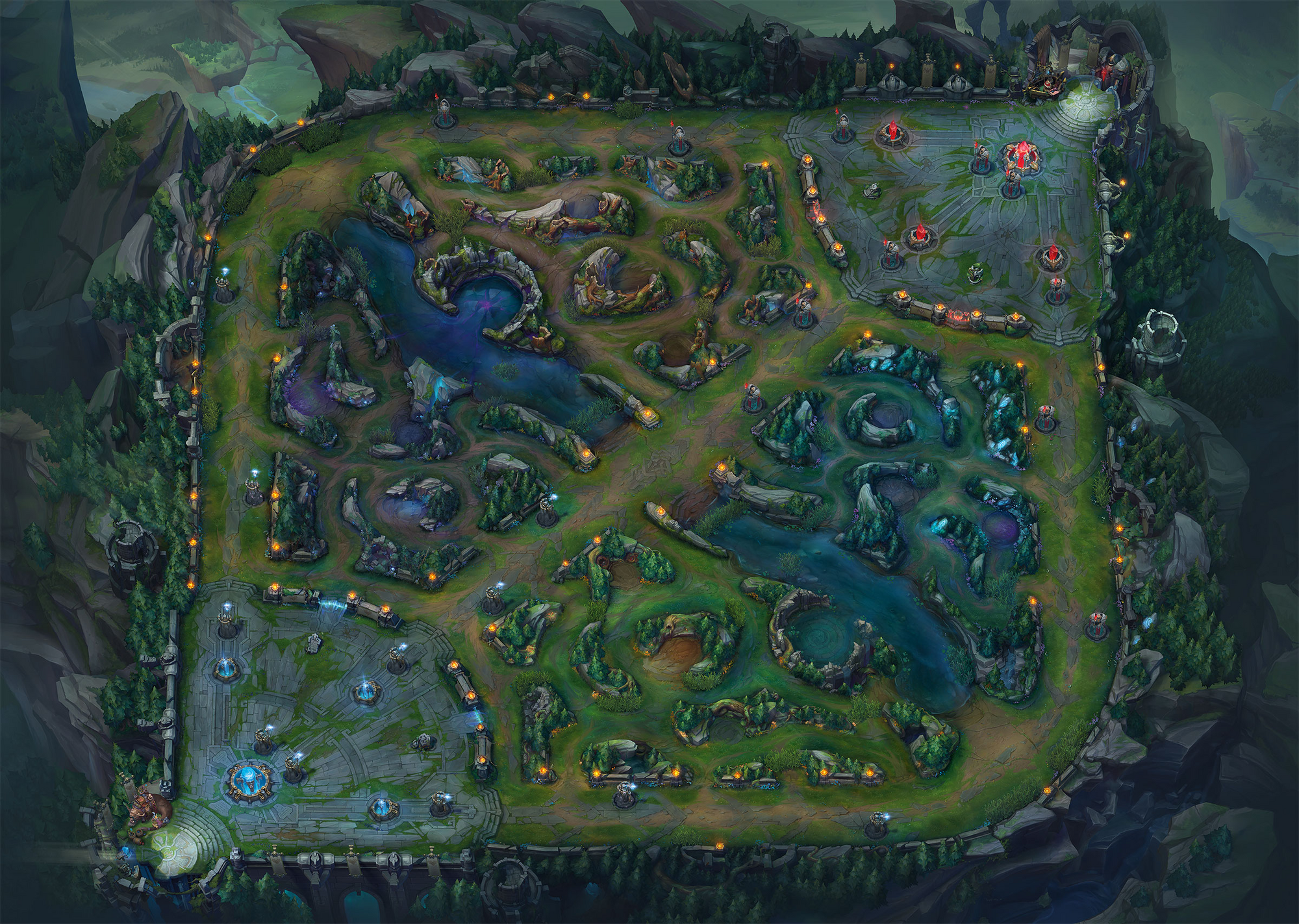 Map League Of Legends League Of Legends Wiki Fandom