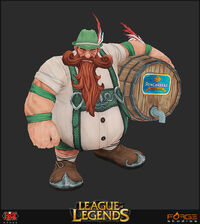 Oktoberfest-Gragas Model 3 (vom Riot-Künstler Hector Moran)