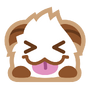 Poro sticker tongue