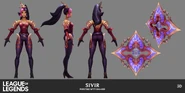 Prestige Mythmaker Sivir Model 1 (by Riot Contracted Artists Kudos Productions)