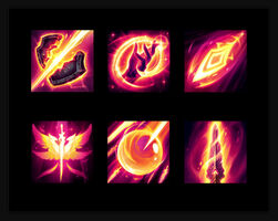 Kayle Update Icon Konzept (vom Riot-Künstler Samuel Thompson)