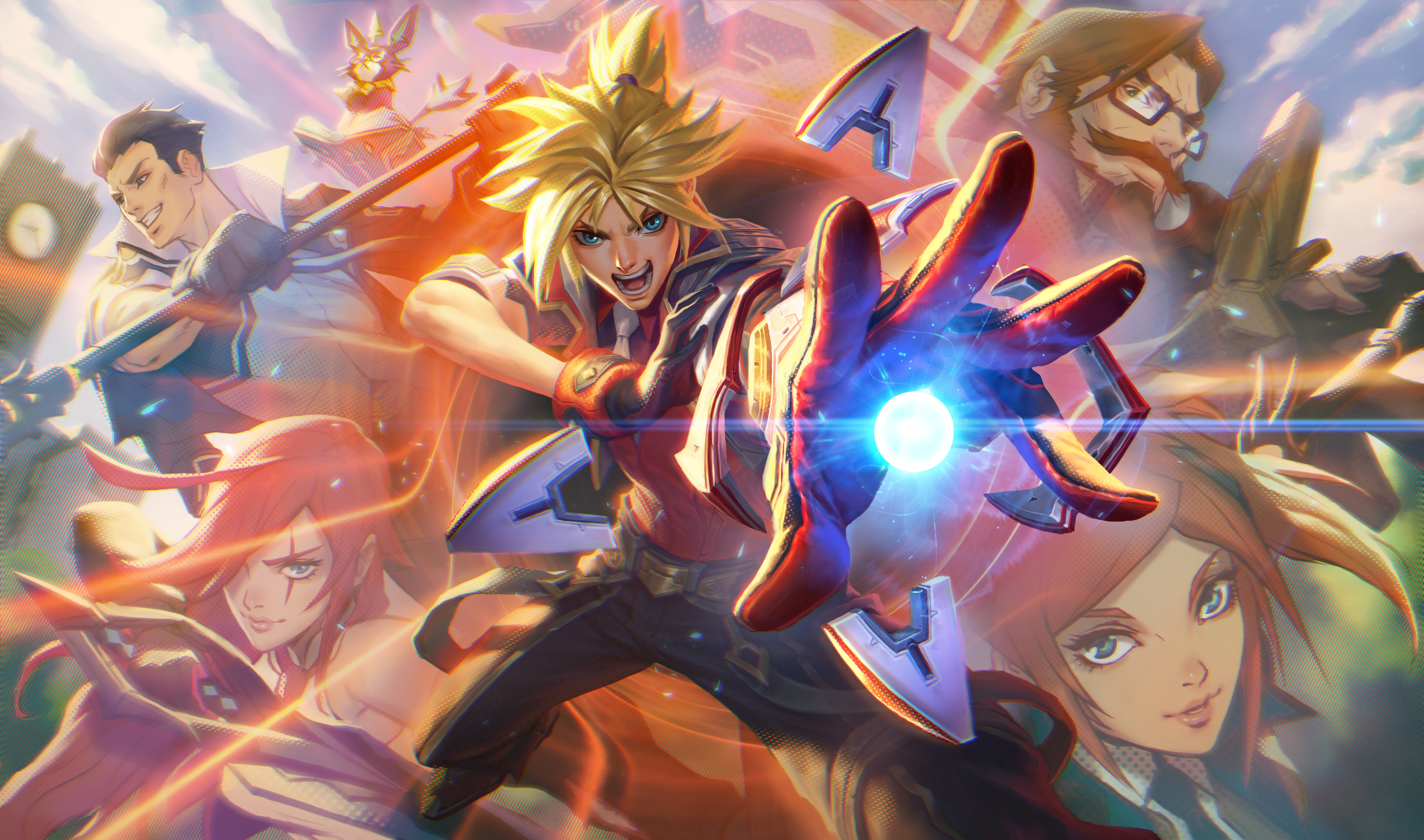 Ezreal BattleAcademiaSkin HD
